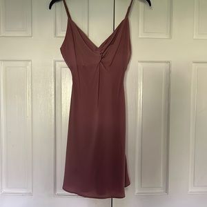 Abercrombie & Fitch Mauve Mini Dress